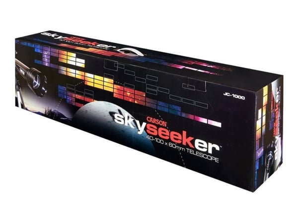 Carson SkySeeker JC-1000 - Teleskop - 60 mm - refraktor