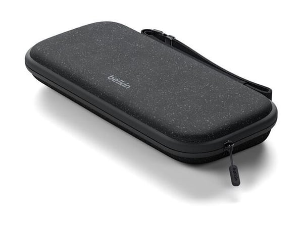 Belkin ENA002HQCH, Hardshell case -kotelo, Nintendo, musta, Nintendo Switch 2, Vetoketju, 145 mm
