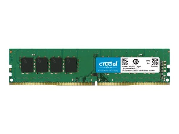 Crucial CB8GU3200, 4 GB, 1 x 4 GB, DDR4, 288-pin DIMM