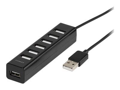 Vivanco - Hubb - 7 x USB 2.0 - skrivbordsmodell