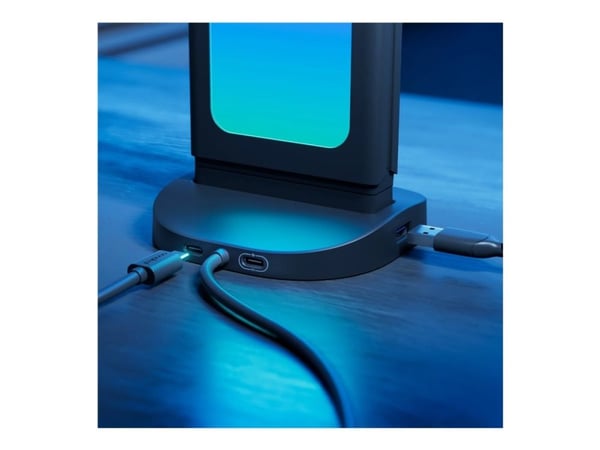 Nanoleaf Pegboard - Ladestasjon - 15 watt - 3 utgangskontakter (USB-C, USB)