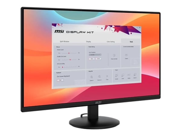 MSI PRO MP272L - LED-skjerm - 27" - 1920 x 1080 Full HD (1080p) @ 100 Hz - IPS - 250 cd/m² - 1300:1 - 1 ms - HDMI, DisplayPort
