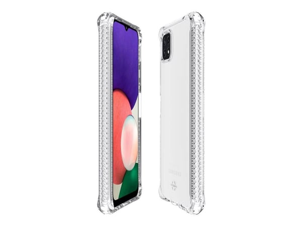 ITSKINS Level 2 Spectrum // Clear - Baksidedeksel for mobiltelefon - termoplast-polyuretan (TPU) - gjennomsiktig - for Samsung Galaxy A22 5G