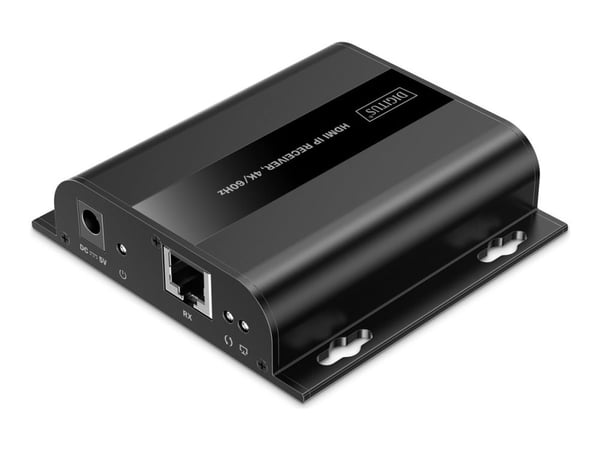 DIGITUS - Video/lyd/infrarød-utvider - HDMI - opp til 200 m
