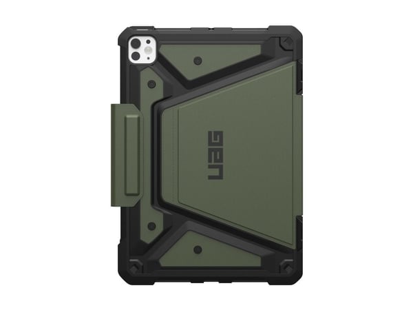 UAG - Lommebok for nettbrett - robust - polyuretan (PU) - oliven - for Apple 11-inch iPad Pro (M4)