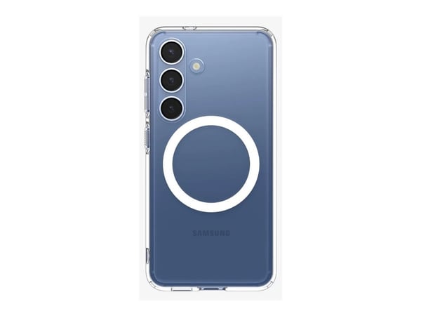 Spigen Ultra Hybrid S MagFit - Baksidedeksel for mobiltelefon - polykarbonat, termoplast-polyuretan (TPU) - klarhvitt - for Samsung Galaxy S25+