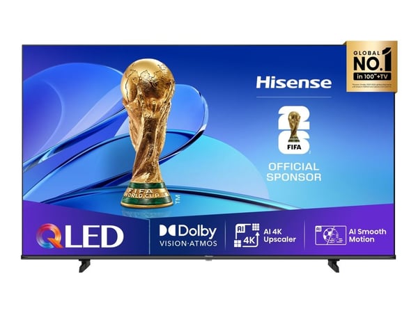 Hisense 85E7Q TV 2,16 m (85") 4K Ultra HD Smart TV Wi-Fi Svart 400 cd/m²
