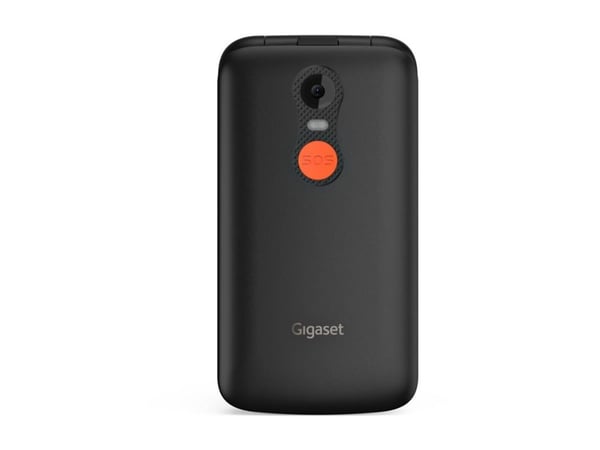 Gigaset GL595, Simpukka, Yksittäinen SIM, 7,11 cm (2.8"), 0,3 MP, 800 mAh, musta