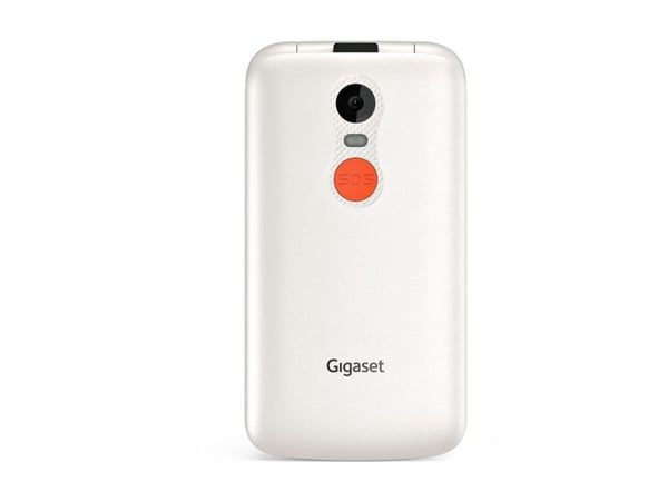 Gigaset GL595, Simpukka, Yksittäinen SIM, 7,11 cm (2.8"), 0,3 MP, 800 mAh, Valkoinen