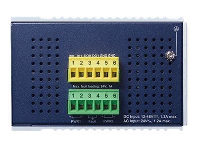 PLANET IGS-5225-8T2S2X - Switch - L3 - Styrt - 8 x 10/100/1000 + 2 x Gigabit SFP + 2 x 10 Gigabit SFP+ - DIN-skinnemonterbar, veggmonterbar - AC 24...