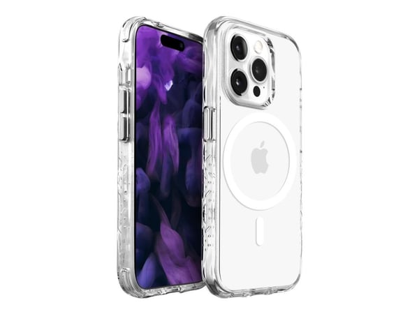 LAUT Crystal Matter X, Suojus, Apple, iPhone 15 Pro, 15,5 cm (6.1"), Läpinäkyvä