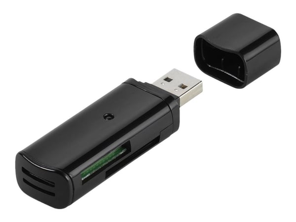 Vivanco - Kortleser (MS, SD, MS Duo, MS PRO Duo, RS-MMC, microSD, SDHC, MS Micro, SDXC) - USB 2.0