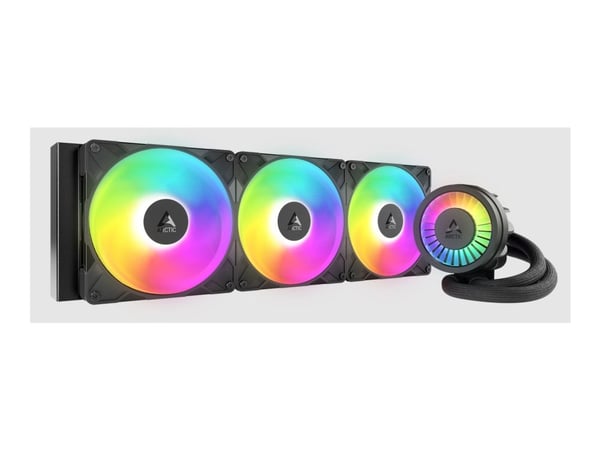 ARCTIC Liquid Freezer III Pro 420 A-RGB - Væskekjølesystem for prosessor - Radiatorstørrelse: 420 mm - (for: AM5, AM4, LGA1700, LGA1851) - copper b...