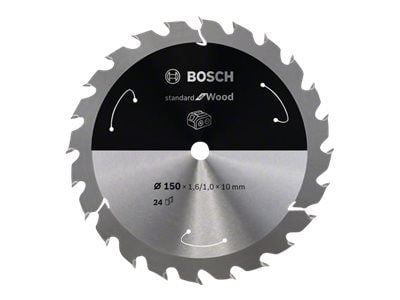 Bosch PYÖRSSISAHANTERÄ ACCU STD WOOD 150X10MM 24T