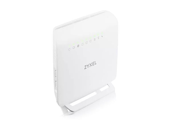 Zyxel EX3501-T0 - Trådløs ruter 4-portssvitsj - 1GbE - Wi-Fi 6 - Dobbeltbånd - VoIP-telefonadapter