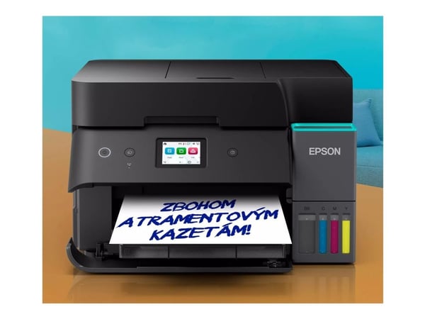 Epson EcoTank L6390 - Multifunksjonsskriver - farge - ink-jet - ITS - A4 (210 x 297 mm) (original) - A4 (medie) - opp til 18 spm (trykking) - 250 a...