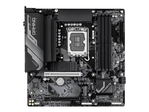 Gigabyte B760M GAMING X WIFI6E GEN5 - Hovedkort - micro ATX - LGA1700-sokkel - B760 Chipset - USB-C 3.2 Gen2, USB 3.2 Gen 1 - 2.5 Gigabit LAN, Wi-F...