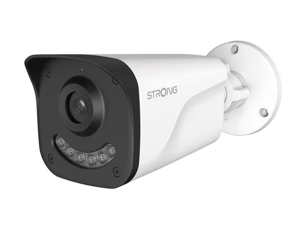 Strong - Nettverksovervåkingskamera - kule - utendørs - værbestandig - farge (Dag og natt) - 5 MP - lyd - Ethernet 10Base-T/100Base-T - H.265+ - DC...