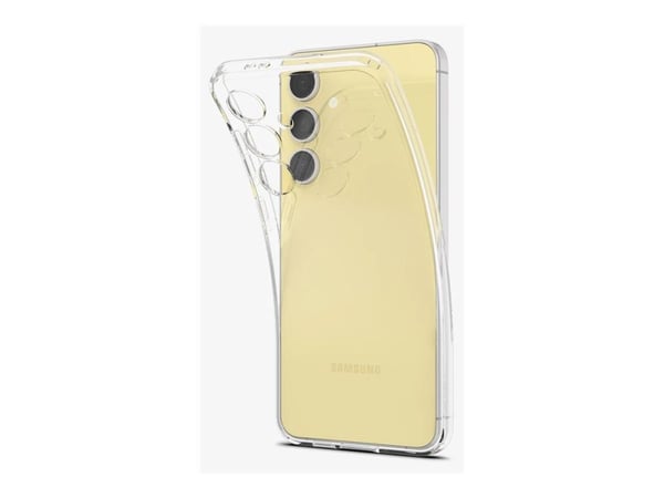 Spigen Liquid Crystal - Baksidedeksel for mobiltelefon - termoplast-polyuretan (TPU) - krystallklar - for Samsung Galaxy S24 FE