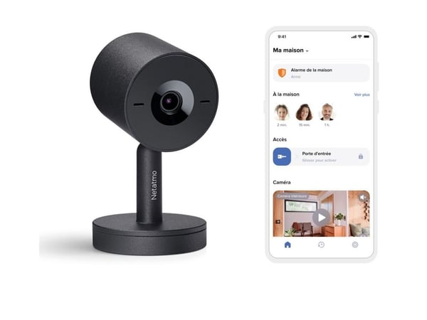 Netatmo Smart Indoor Camera Advance (musta)210,