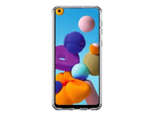ITSKINS Spectrum Clear - Baksidedeksel for mobiltelefon - polymer - gjennomsiktig - for Samsung Galaxy A21s