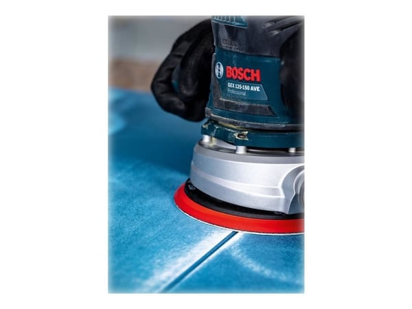 Bosch Expert C470 - Sandpapper - för lövträ, målarfärg på trä - 5 delar - rund - grus: P60 - 115 mm