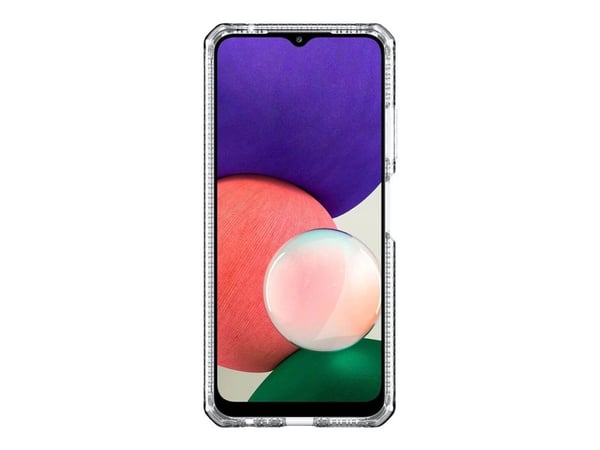 ITSKINS Level 2 Spectrum // Clear - Baksidedeksel for mobiltelefon - termoplast-polyuretan (TPU) - gjennomsiktig - for Samsung Galaxy A22 5G
