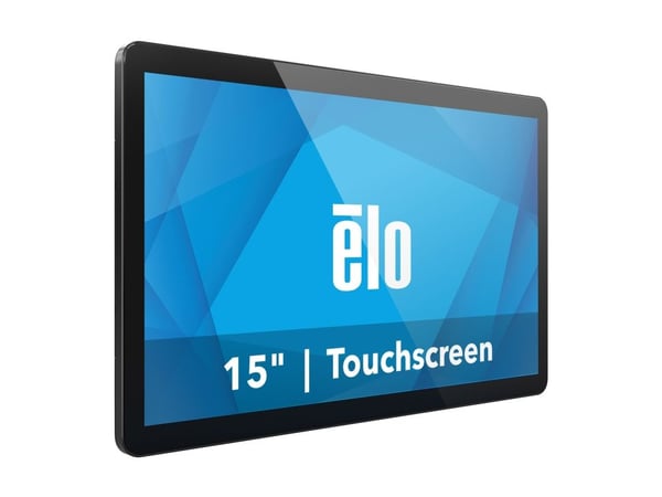 Elo 1504L - LED-skjerm - 15.6" - berøringsskjerm - 1920 x 1080 Full HD (1080p) @ 60 Hz - 450 cd/m² - 1000:1 - 25 ms - HDMI, DisplayPort, USB-C - hø...