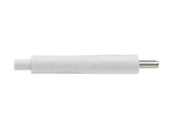 Eaton Tripp Lite Series Safe-IT USB-C to Lightning Sync/Charge Antibacterial Cable (M/M), MFi Certified, White, 1 m (3.3 ft.) - Lightning-kabel - 2...