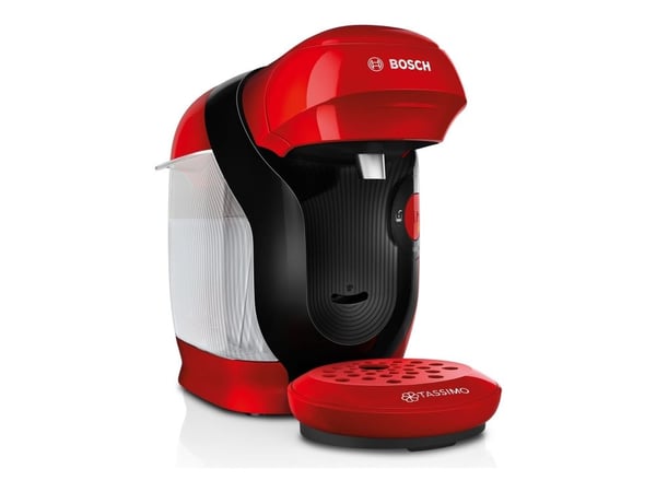 Bosch TASSIMO STYLE TAS113E - Kaffemaskin - rød/svart