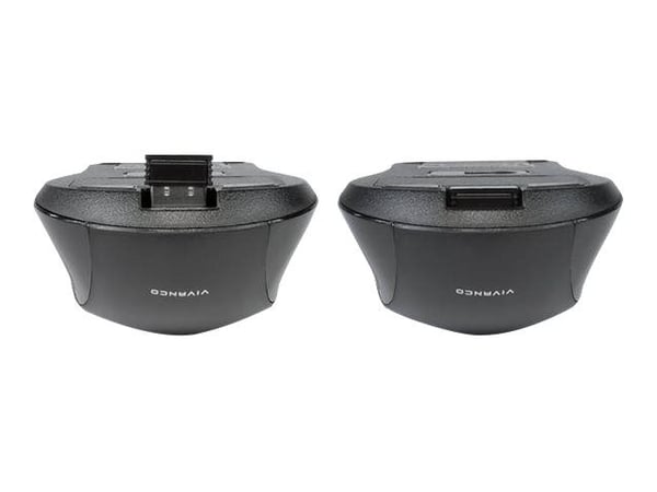 Vivanco IT-MS RF 1000 - Mus - høyre- og venstrehåndet - optisk - 3 knapper - trådløs - 2.4 GHz - USB trådløs mottaker - svart