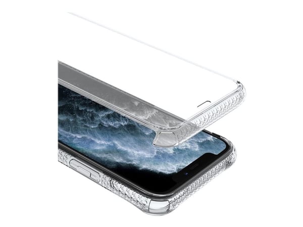 ITSKINS NANO360 suojakuori iPhone 11 Pro / XS / X®. Läpinäkyvä