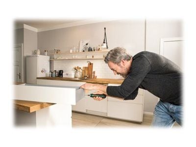 Bosch PushDrive - Skrutrekker - trådløs - sekskantsokkel - 5 N·m inkludert lader - 3.6 V