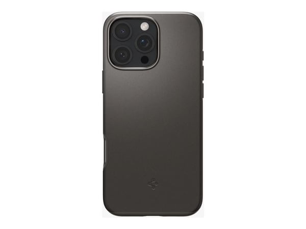 Spigen Thin Fit MagFit - Baksidedeksel for mobiltelefon - MagSafe-samsvar - fleksibel termoplastpolyuretan (TPU), polykarbonat (PC) - lagermetall -...