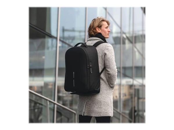XD Design Bobby - Ryggsekk/tralle for å bære notebook - med USB charging port - 17" - svart