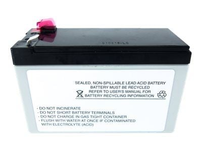 Origin Storage - UPS-batteri (tilsvarer: APC RBC110) - 1 x batteri - Sealed Lead Acid (SLA) - svart, grå - for P/N: BE650G2-CP, BE650G2-FR, BE650G2...