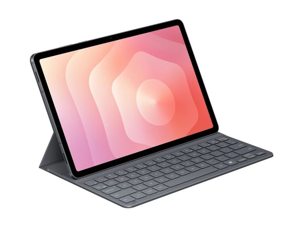 Samsung EF-DX730 - Näppäimistö ja kotelo (kirjasuoja) - Ohut - langaton - POGO pin, Bluetooth - musta näppäimistö, musta kotelo - ripustuslaatikko ...