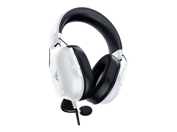 Razer BlackShark V2 X - PlayStation Licensed - hodesett - full størrelse - kablet - 3,5 mm jakk - lydisolerende - hvit
