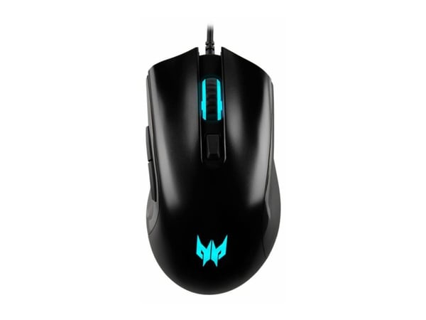 Acer Predator Cestus 333, Oikeakätinen, USB A-tyyppi, 16000 DPI, 1 ms, musta