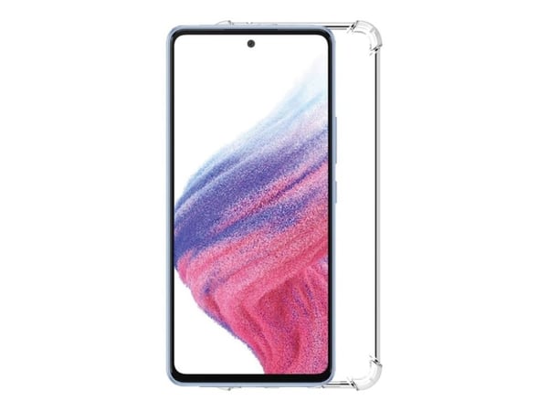Samsung GP-FPA266AEC - Baksidedeksel for mobiltelefon - termoplast-polyuretan (TPU) - gjennomsiktig - for Galaxy A26