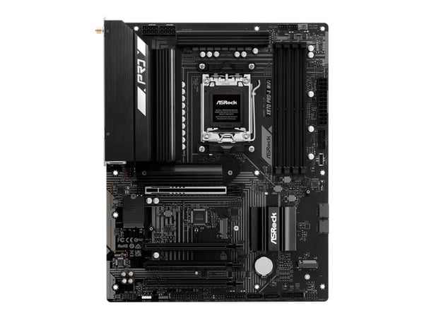ASRock X870 PRO-A WIFI - Moderkort - ATX - Socket AM5 - AMD X870 Chipuppsättning - USB4, USB 3.2 Gen 1, USB 3.2 Gen 2, USB-C 3.2 Gen 1 - 2.5 Gigabi...