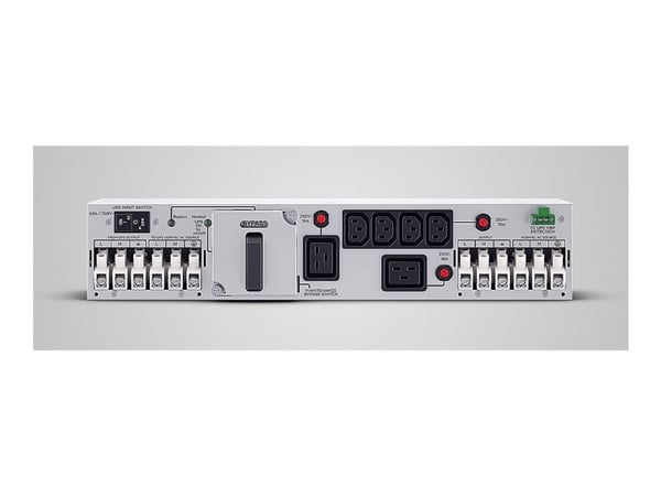 CyberPower Maintenance Bypass PDU MBP63AHVHW62U - Strømfordelerenhet (kan monteres i rack) - AC 200-240 V - inngang: tilkoblingsklemme - utgangskon...