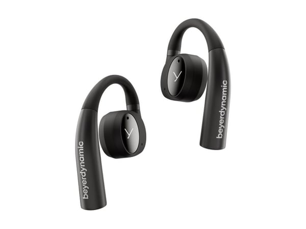 beyerdynamic Verio 200 - True wireless-hodetelefoner med mikrofon - åpent øre - Bluetooth - svart