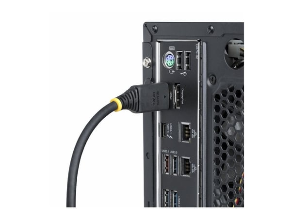 Startech - High Speed - HDMI-kabel - HDMI hann til HDMI hann - 2 m - skjermet - svart - halogenfri, passiv, 4K 60Hz støtte, 1440p (UWQHD) støtter 1...