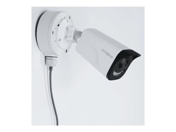 Strong - Nettverksovervåkingskamera - kule - utendørs - værbestandig - farge (Dag og natt) - 5 MP - lyd - Ethernet 10Base-T/100Base-T - H.265+ - DC...