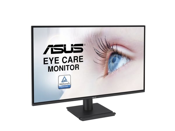 ASUS VA27AQ, 68,6 cm (27"), 2560 x 1440 pikseliä, Quad HD, LCD, 1 ms, musta