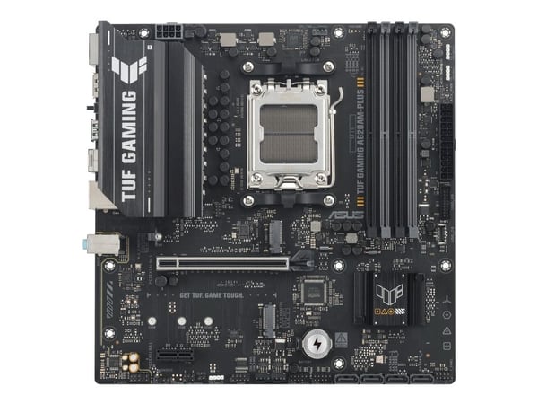 ASUS TUF GAMING A620AM-PLUS - Hovedkort - micro ATX - Socket AM5 - AMD A620A Chipset - USB 3.2 Gen 1, USB-C 3.2 Gen 1, USB 3.2 Gen 2 - 2.5 Gigabit ...