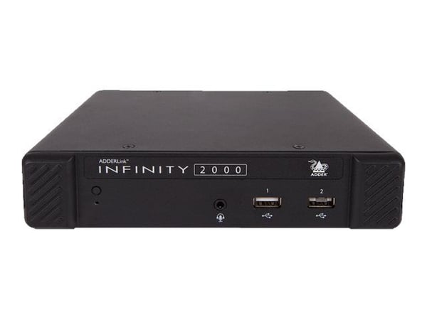 AdderLink INFINITY 2000 Series 2122 - Video/lyd/USB/nettverksutvider - mottaker - USB - opp til 20 km - 1U