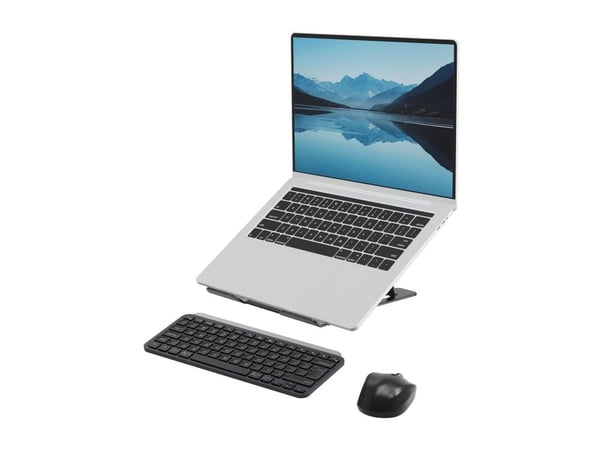 Fellowes Alumia 100138868, Laptop stativ, Sort, 38,1 cm (15"), 5 kg, 13 cm