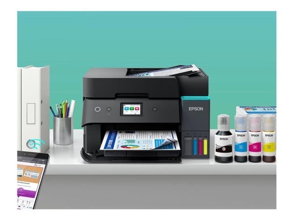 Epson EcoTank L6390 - Multifunktionsskrivare - färg - bläckstråle - ITS - A4 (210 x 297 mm) (original) - A4 (media) - upp till 18 sidor/minut (utsk...